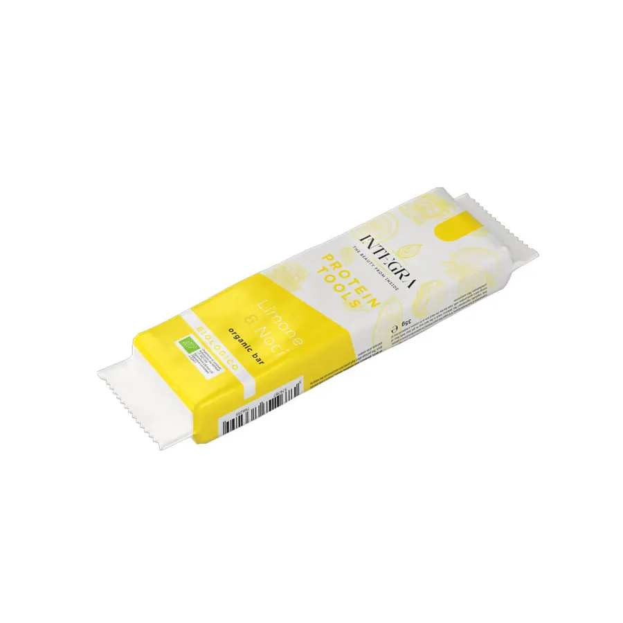 Pločica Protein Tools Limone e Noci u žutom pakovanju, fotografija proizvođača