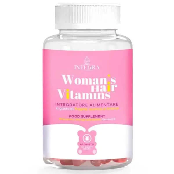Tegla Integra Woman's Hair Vitamins sa ružičastom etiketom, fotografija proizvođača